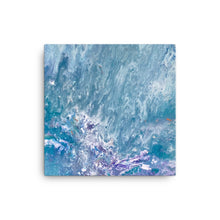 Load image into Gallery viewer, Indigo Marble Canvas Print