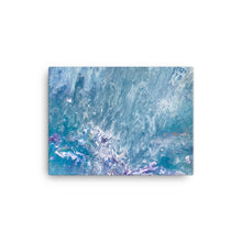 Load image into Gallery viewer, Indigo Marble Canvas Print