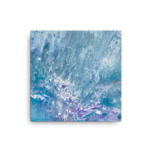 Load image into Gallery viewer, Indigo Marble Canvas Print