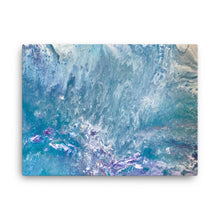 Load image into Gallery viewer, Indigo Marble Canvas Print