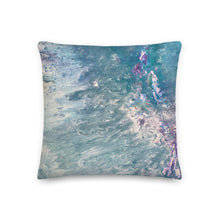 Load image into Gallery viewer, Indigo Marble Premium Pillow