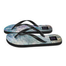 Load image into Gallery viewer, Indigo Marble Flip-Flops