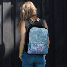 Load image into Gallery viewer, Indigo Marble Backpack