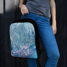 Load image into Gallery viewer, Indigo Marble Backpack