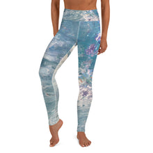 Load image into Gallery viewer, Indigo Marble Yoga Pants