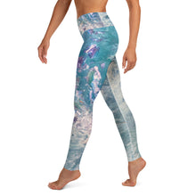 Load image into Gallery viewer, Indigo Marble Yoga Pants