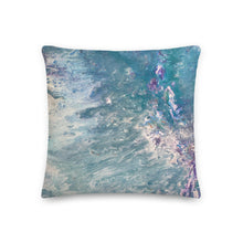 Load image into Gallery viewer, Indigo Marble Premium Pillow